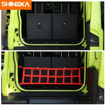 SHINEKA Masina Acoperire pentru Suzuki Jimny 2019+ Rosu Portbagaj Cargo Acopera Portbagajul Organizator de Stocare Net Accesoriu pentru Suzuki Jimny 2019+
