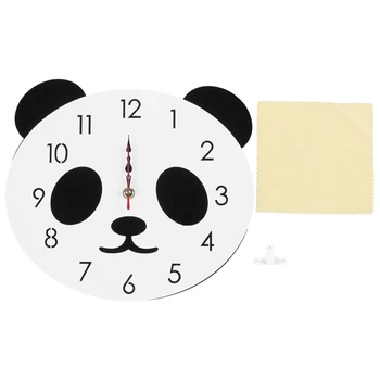 Panda Minunat Ceasuri De Autocolante De Perete Pentru Camere De Copii Ceasuri De Perete Decor Acasă Ceas Autocolante