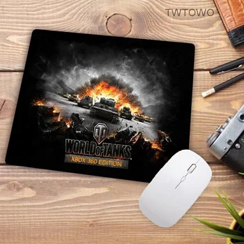 Mare Promotie Laptop Mouse Pad Lumea De Tancuri Stil de Design Jocuri Mare Gamer Anti-alunecare de Cauciuc Mat Dimensiune 180X220X2MM