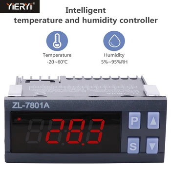 Yieryi ZL-7801A Digital de Temperatură și Umiditate Controller AC100 ~ 240V Multifunctional Incubator Automat pentru Clima,Depozit