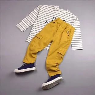 Baieti Pantaloni pentru Copii de Primavara Toamna bumbac haine Copii Pantaloni pentru copii boy pantaloni țesute marfă de vânzare
