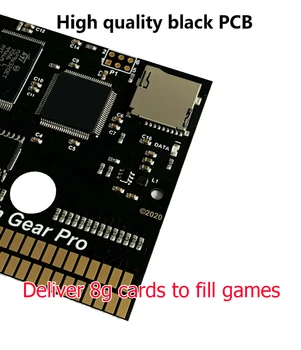 1 buc Gear Pro Economisire a energiei Flash Cosul de Joc Cartuș Card PCB pentru Sega Joc Gear GG Sistem viata Lunga a bateriei redus de energie MOD