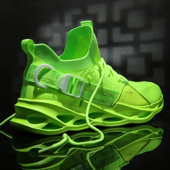 Damyuan Pantofi de Alergare de Mari Dimensiuni 46 de Oameni Comfortables Respirabil Non-Casual din piele Ușoare Pantofi de Sport 2020 Adidasi Jogging