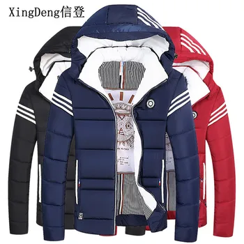 XingDeng de Brand Casual, Mens Jacheta Haine de Iarnă de sex masculin Gros Jachete Cald pentru bărbați haine de moda Hanorac Îmbrăcăminte exterioară top Coat Plus 4XL