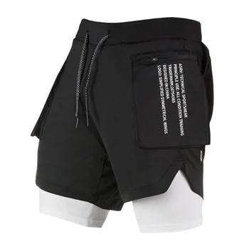 De Vară 2020 Respirabil pantaloni Scurți de Sport buzunar pantaloni scurți pentru Bărbați de formare de Fitness Rula pantaloni Scurți de Trening