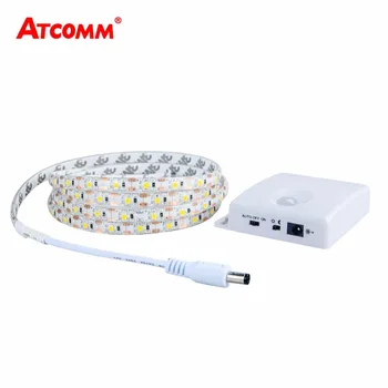 RGB LED-uri Senzor de Mișcare Benzi de Lumină Sincronizare Funcția de rezistent la apa IP65 LED Inducție Bandă Lampa Pentru Coridorul de Pat Cameră Scări de Iluminat