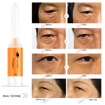 Crema de ochi Ser Anti-Rid pentru Ochi Hidratant de Îngrijire a Elimina Cercurile Intunecate de Îngrijire a Ochilor Împotriva Pungilor Și Pungile de Crema de Ochi TSLM1