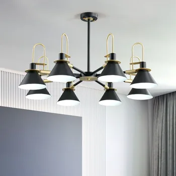 Fabrica de vânzări directe din nou modern plafon cu LED-uri lumini Nordice simplu personalitate corn acoperi candelabru dormitor, camera de zi LED li