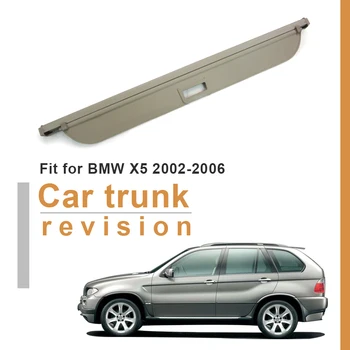 1set pentru BMW X5 E53 2002 2003 2004 2005 2006 Spate Partiție Cortina Ecran Umbra Portbagaj Scut de Securitate Auto Accesorii Negre