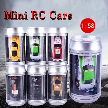 2019 Masina Control de la Distanță de 20 km/H cutie de coca-Cola Mini RC-Car Radio Control de la Distanță Micro Masina de Curse 4WD Masini RC Modele de Jucarii pentru Copii, Cadouri