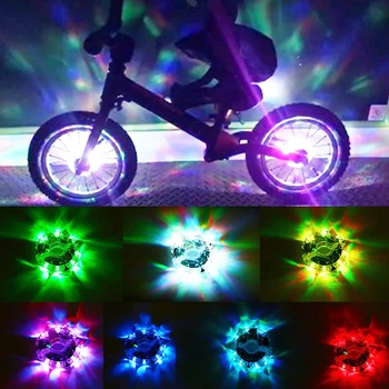 Ciclism Butuc Roata Lumina Impermeabil USB Reîncărcabilă LED Biciclete Copii Biciclete Echilibru Colorate Vorbit Lumini de Siguranță de Echitatie de Avertizare