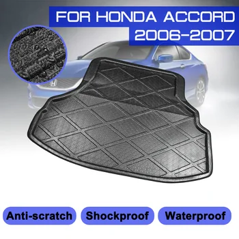 Masina Floor Mat Covor Pentru Honda Accord 2006 2007 Portbagajul din Spate Anti-noroi Acoperi