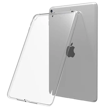 De caz Pentru iPad 10.2 2019 MiNi 2 3 4 5 TPU Silicon Transparent rezistent la Șocuri Capac Pentru Noul iPad 2017 2018 Pro 10.5 Aer 1 2 Înapoi Caz