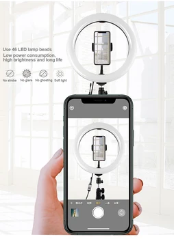 11.8 inch 30cm RGBW LED Estompat Selfie Inel de Lumină Youtube Vlogging Fotografie Telefon, Video, Lumini si Suport pentru Telefon si Telecomanda