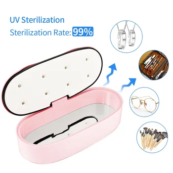 Sterilizator UV Caseta de Instrumente Nail Art Sterilizator Manichiura Mașină de Dezinfectie cu UV Sterilizator Caseta de Instrumente de Unghii Sterilizator Salon de Unghii de Arta