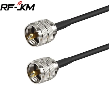 10BUC UHF PL259 plug de sex Masculin Sertizare RF Coaxial Conector pentru RG58 LMR195 RG400 RG142 LMR200 Cablu