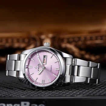 Reloj mujer WWOOR Faimosul Brand de Lux Femei Romantice Bratara Ceasuri Doamnelor Rochie Ceas Mic Roz Ceas montre femme 2020