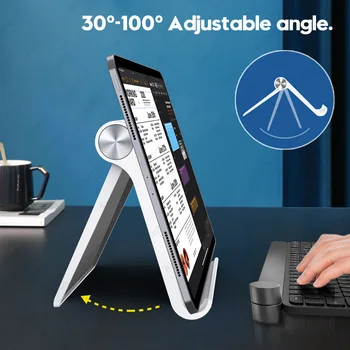Desktop-uri Suport Pentru Tableta de 7.9 la 11 inch , Reglabil Pliere-Suport Tablet Stand For iPad Xiaomi Telefon Mobil Samsung Suport