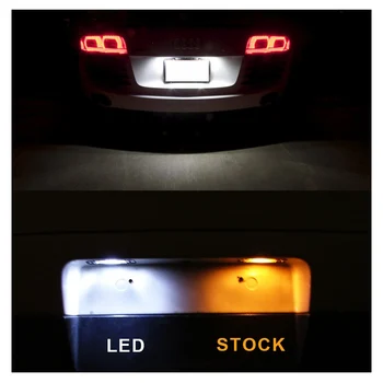 9pcs LED Alb Lumina de Interior Lectură Tavan Becuri Kit se Potrivesc Pentru perioada 2007-2010 2011 2012 2013 Honda FIT Harta Dom Licență Lampa