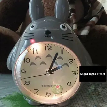 Design Modern, Ceas Deșteptător Copii Minunat Cuarț Birou De Desene Animate Totoro Ceas Deșteptător Student Decor Acasă Relogio De Parede 2021 Noi