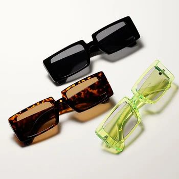 Noua Epocă Celebru Brand de Lux de Design Dreptunghi ochelari de Soare Femei de Moda se Răcească, Mare Cadru Pătrat Ochelari de Soare Pentru Femei UV400