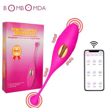 Bluetooth APP de Control Vibratoare Jucarii Sexuale Pentru Cupluri Vibrator punctul G Stimulator Clitoris Vagin Ou Vibrator Pentru Femei Sex-Shop
