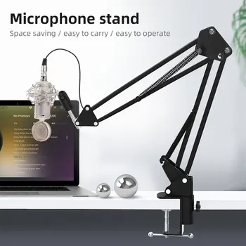Universal Microfon Suport Suport Suport Stativ Profesional De Microfon Suport Pentru Transmisiunea Live