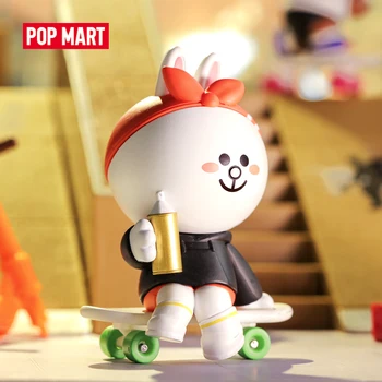 POP MART Linie prieteni strada serie de Jucării de Acțiune Figura orb cutie de Cadou de Ziua de nastere Copil Jucărie transport gratuit