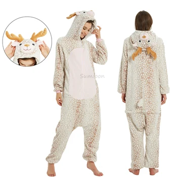 Kigurumi Pijama Animal Adult Unicorn Dinozaur Onesie Femei Bărbați Fată Băiat Cuplu 2020 Iarna Pijamale Costum Pijamale Pijama De Flanel