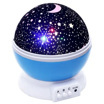Proiector Cer stele Romantic Cosmos Lampa de Noapte cu LED Lampa de Proiecție Decorare Dormitor Portabil Decor Acasă Copil Cadou