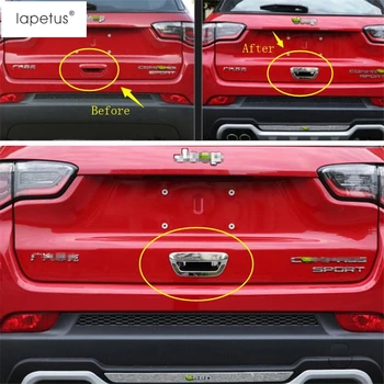Lapetus Accesorii se Potrivesc Pentru Jeep Compass 2017 - 2020 ABS Usa Spate Trageți mânerul ușii se Ocupe de Bol cu Decor de Turnare prin Acoperire Kit de Echipare