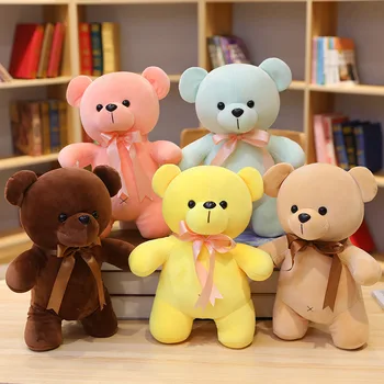 5 culori moale în jos bumbac de ursuleți de pluș jucărie de pluș teddy bear cadouri pentru copii