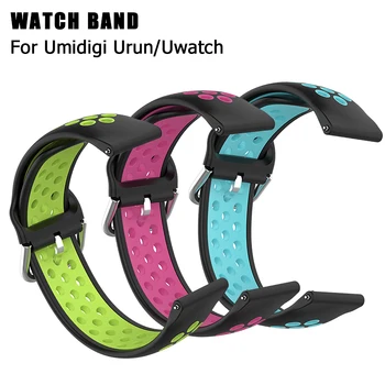 Repalcement Trupa Încheietura mâinii Pentru Umidigi Urun Curea de Ceas Pentru Uwatch 3S Bratara de Silicon Sport Watchband Respirabil de Înaltă Calitate