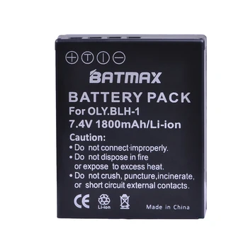 2x bateria BLH-1 BLH1 Baterie+LCD Display Dual USB Incarcator pentru Olympus E-M1 Mark II-aparat de Fotografiat