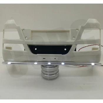 CNC Metal Fata LED-uri Lumina de Jos Pentru 1/14 Tamiya RC Camion MAN Tgx540 56325