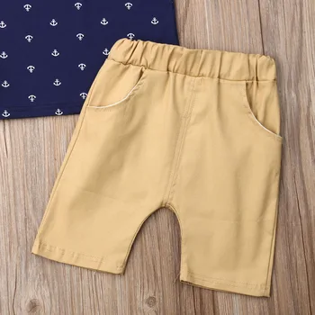 De vară 2020 Haine pentru Copii Seturi de Băieți T-shirt și pantaloni Scurți, Pantaloni 2 piese de Îmbrăcăminte seturi de îmbrăcăminte pentru copii Băieți Copii haine