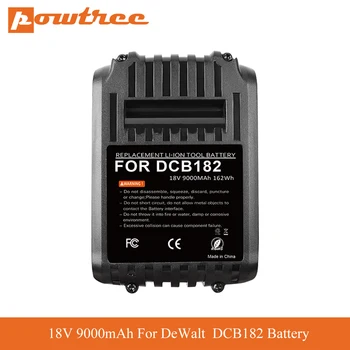 Pentru DeWalt 18V 9.0 Ah Acumulator Scule electrice Baterii de Înlocuire DCB181 DCB182 DCB200 DCB205 DCB204 DCB206 DCB205-2 Instrumente de Baterie