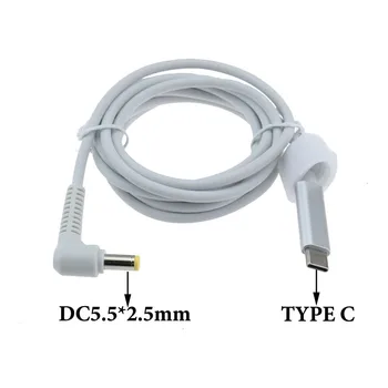 USB Tip C la DC 4.5*3.0 7.9*5.5 7.4*5.0 5.5*2.1/ 2.5 4.0*1.35 3.0*1.1 mm Male Plug Convertor USB-C PD Cablu de Încărcare Cablu