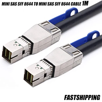 SAS Cablu HD Mini SAS SFF 8644 la Mini SAS SFF 8644 Cablu de 1m Server Cablu de Date de Mare Viteză