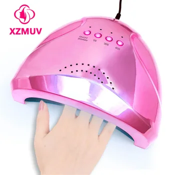 XZMUV 48W CONDUS de unghii lampa UV cu LED-uri Lampă de Unghii Uscător de 30 BUC Led-uri Lampa de Unghii Pentru Intarire UV Gel lac de Unghii Cu Senzor de instrumente de Manichiură