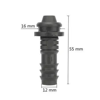 30 Buc 12mm la 16 mm Ghimpată Conector Cu Cauciuc O-ring Garnitură de Apă în Grădină Conectori de Irigare, Sistem de Conectare Racorduri