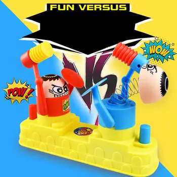 2-Persoana Lupta Jucării Neutru Lemn Papusa Lupta Jucarii Din Lemn Pentru Copii Amuzant Lemn Jucării Pentru Băieți Fete 1 Set