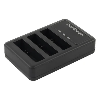 3 Mod de CONDUS Încărcător de Baterie Batteies Încărcător cu Cablu USB pentru SJCAM SJ4000 Baterie Sj5000 M10 SooCoo C30 EKEN H5S H6S H9R H3 H8