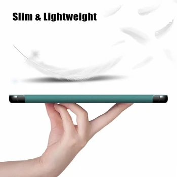 Ultra-subțire Magentic Inteligent PU Piele Caz Pentru Samsung Galaxy Tab S7 Plus SM-T970 SM-T975 SM-T976 12.4