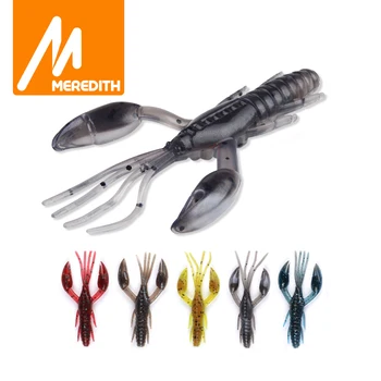 MEREDITH DoliveCraw Moale Atrage 50 mm 65 mm 80 mm Pescuit Craw Momeli Isca Artificiale Pesca Moale Atrage Crankbait Rock Pescuit Bass