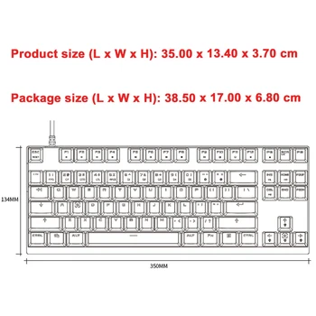 Cele mai noi Motospeed CK82 RGB de Jocuri Mecanice Tastatura Anti-Ghosting de Fundal cu LED USB cu Fir Tastatură cu Laser Pentru Calculator PC Gamer