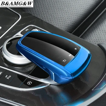 Styling auto Multimedia Mouse-Folie de Protectie Decor Capac Ornamental Pentru Mercedes Benz W205 W213 X253 GLC GLE GLS C E Class