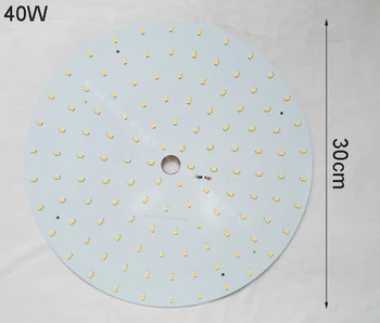 2 ani de garanție 1 PACHET DIY kituri de 40W LED placă de plafon lumina disc condus techo PCB led-uri tub circular dia30cm 4200lm montate pe suprafață