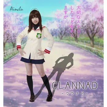 Ainclu anime uniformă școlară cosplay Clannad Ibuki Fuko Hikarizaka Liceu Privat din Clasa 1 de Școală Anime Cosplay Costum