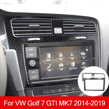 Pentru toate modelele VW Golf 7 GTI MK7 2016 2017 2018 2019 Serie Fibra de Carbon Decor Interior Autocolante Auto Accesorii Coafura